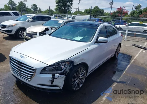 2015 Hyundai Genesis 3.8 z USA, uszkodzony, nr VIN KMHGN4JE7FU039568